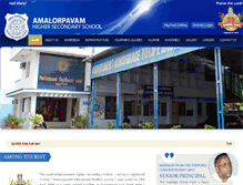 Tablet Screenshot of amalorpavamschool.org